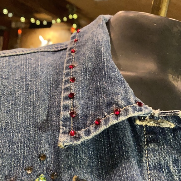 Faded Glory Blue Jean Jacket - Picture 9 of 15